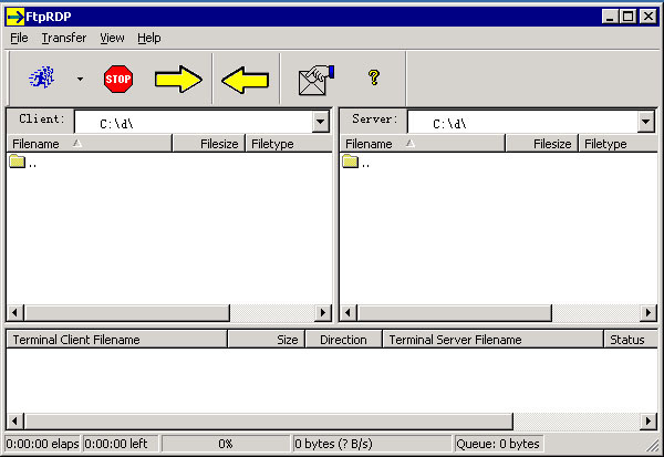 FTPRDP Screenshot